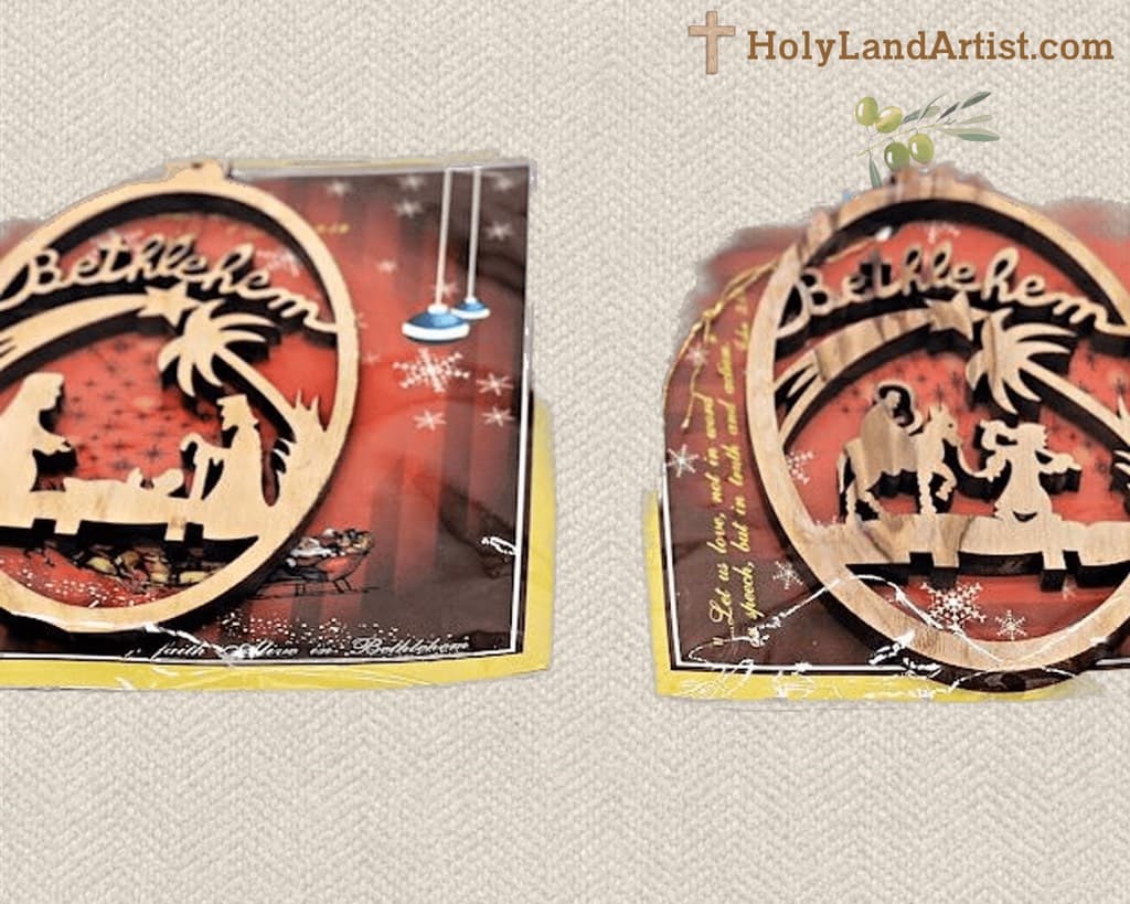 Bethlehem Christmas Ornament - Image 2