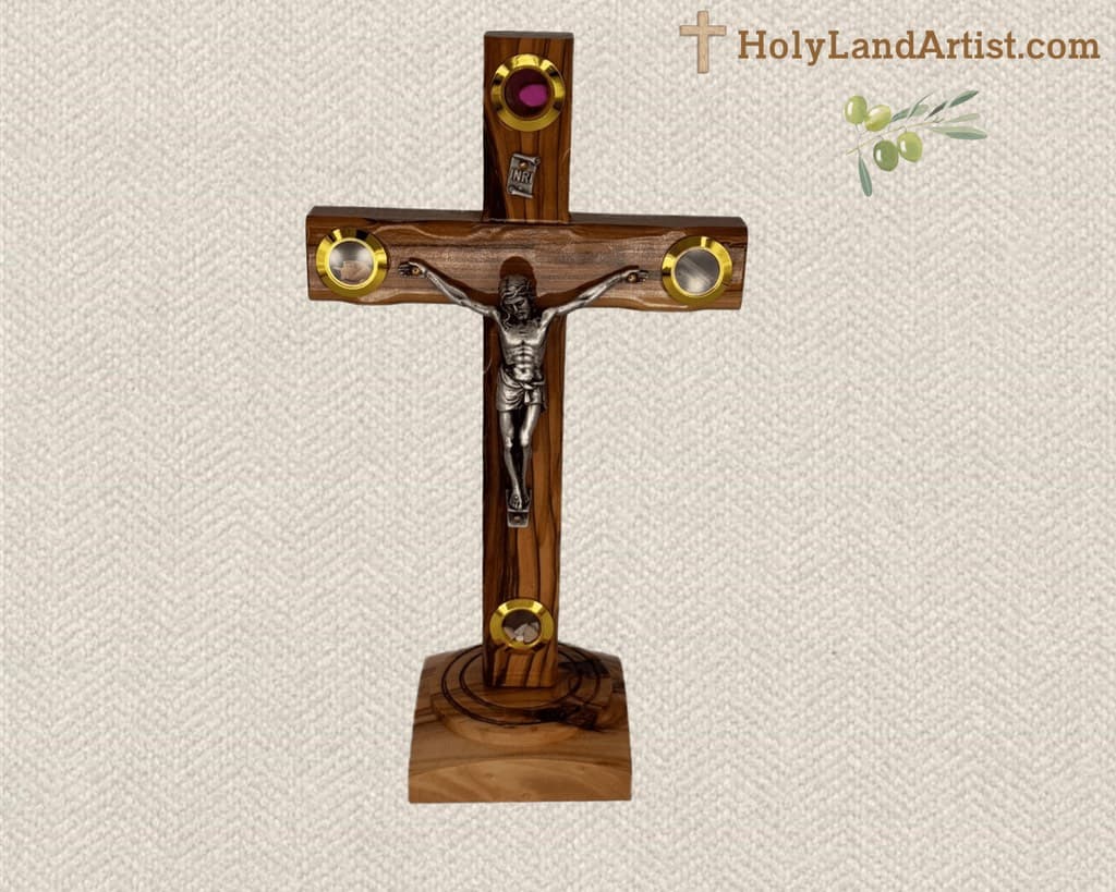 Crucified Jesus with Stand
