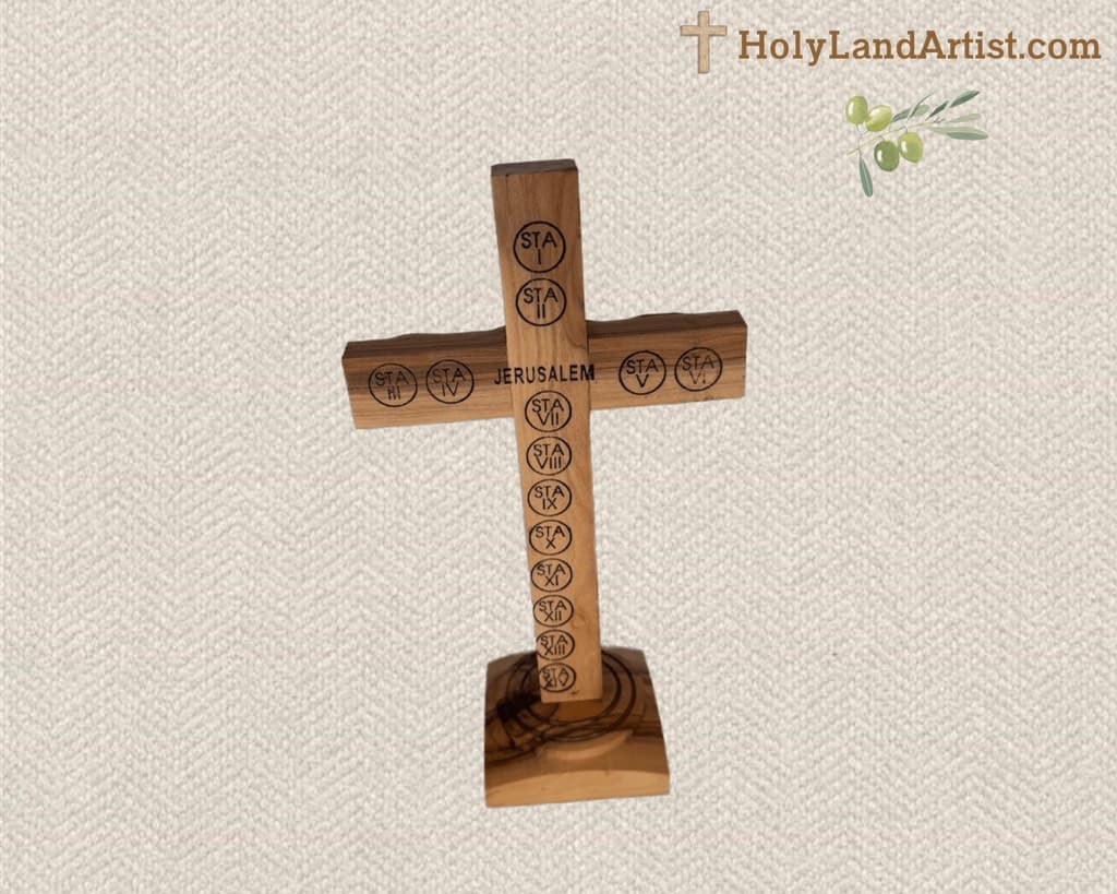 Crucified Jesus with Stand - Image 3