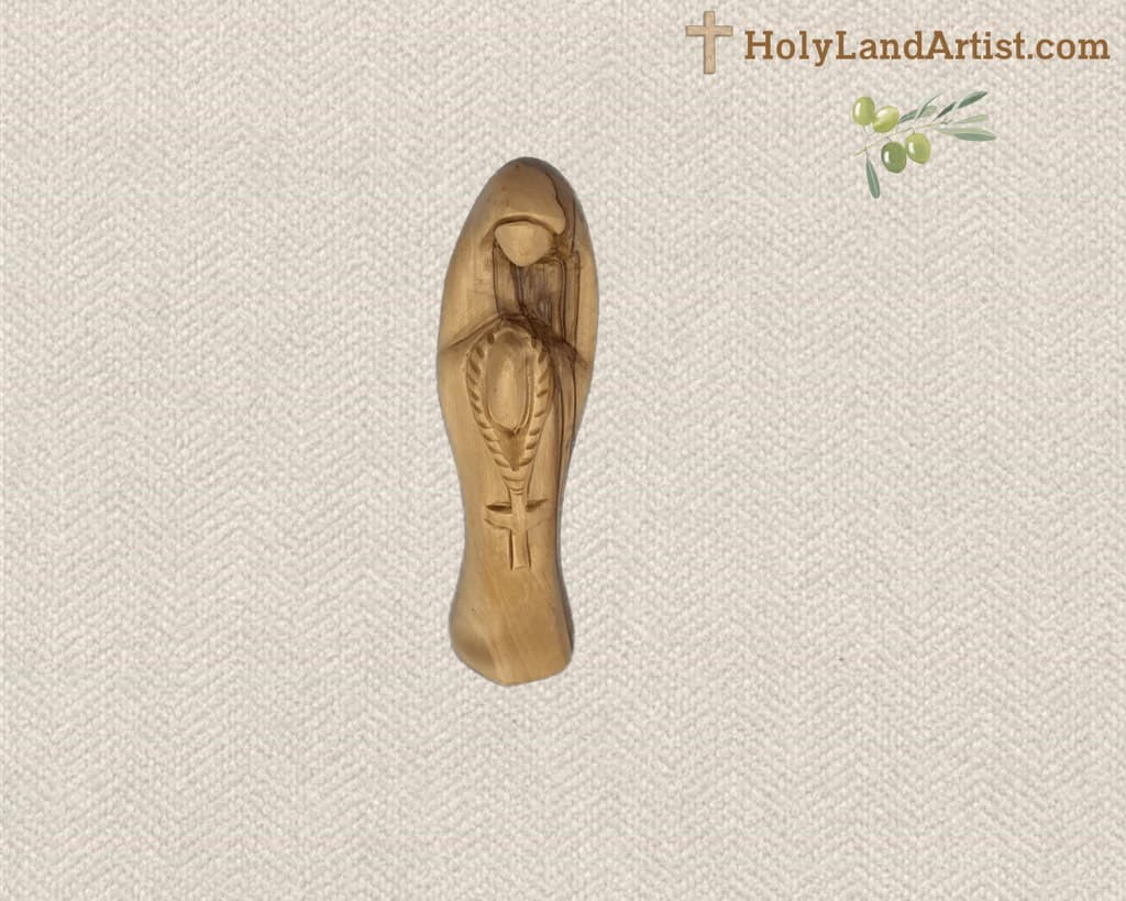 Virgin Mary Praying the Rosary